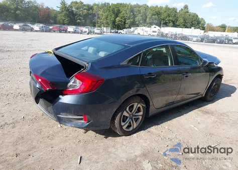 2017 Honda Civic Lx from USA, damaged, VIN 19XFC2F53HE214080